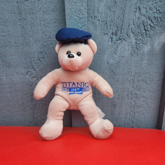 Stuffed Titanic Anniversary Boatswain Bear White Star Line 100 Years 1912-2012 - Picture 5 of 6